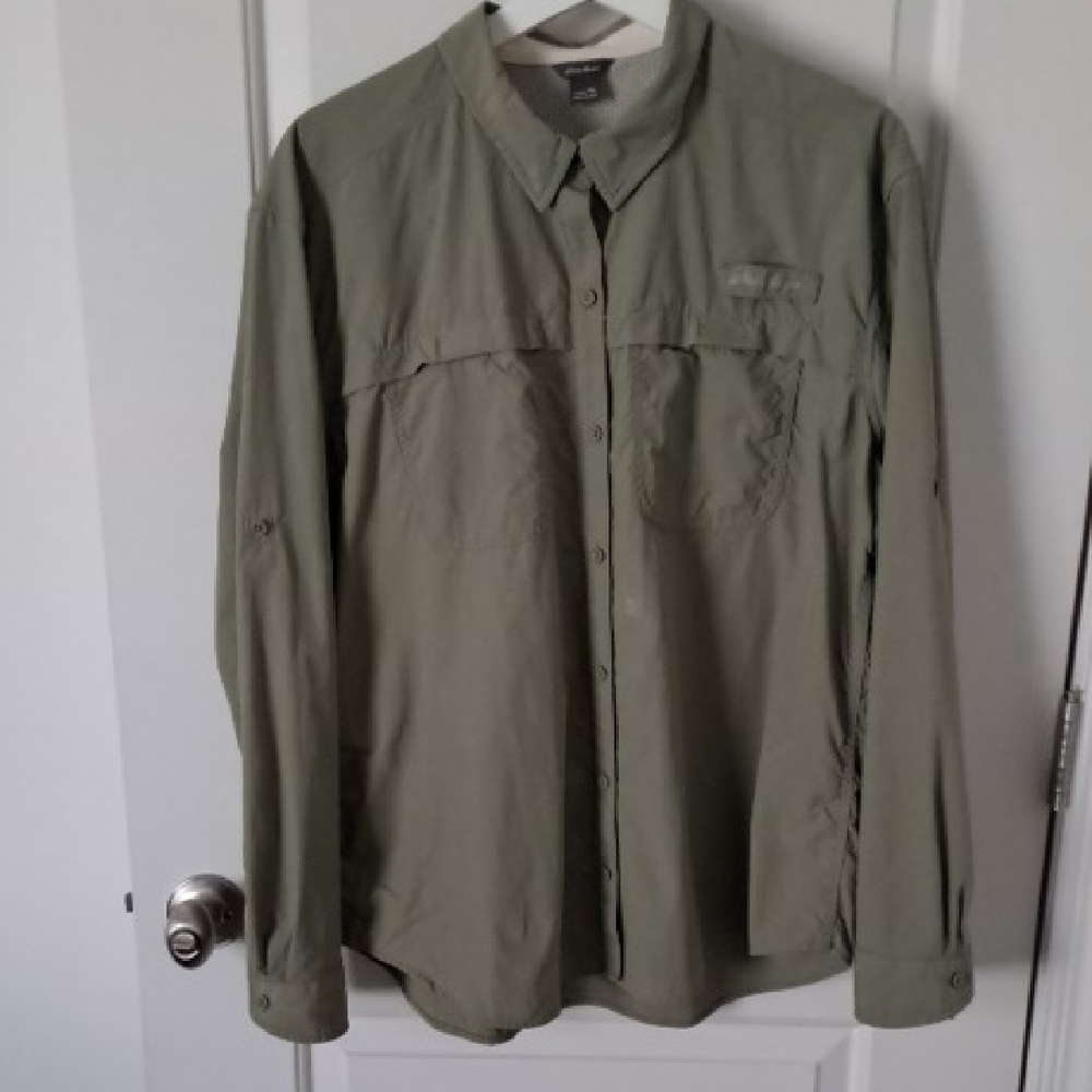 Eddie Bauer Womens LS outdoor Shirt